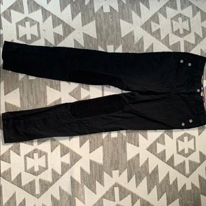 Boden black riding pants 2R